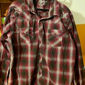 Men’s western dress shirt